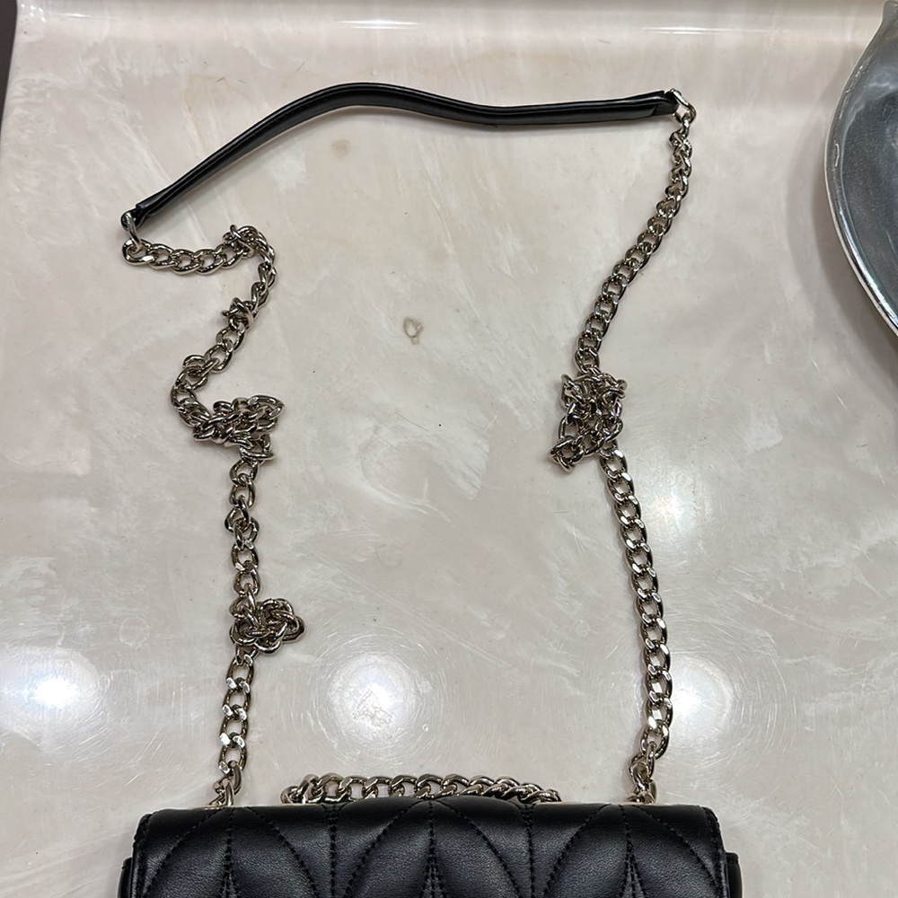 Kate spade black leather shoulder bag - Picture 2 of 5